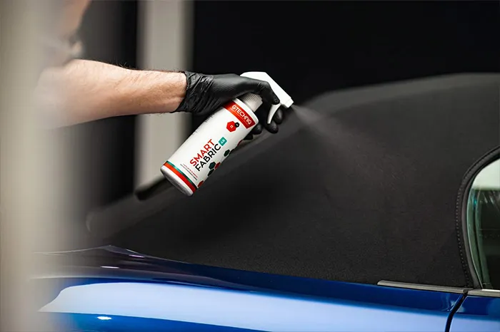 Le Bouclier de Fibre | SmartFabric | Soft-Top (Toit Pano')